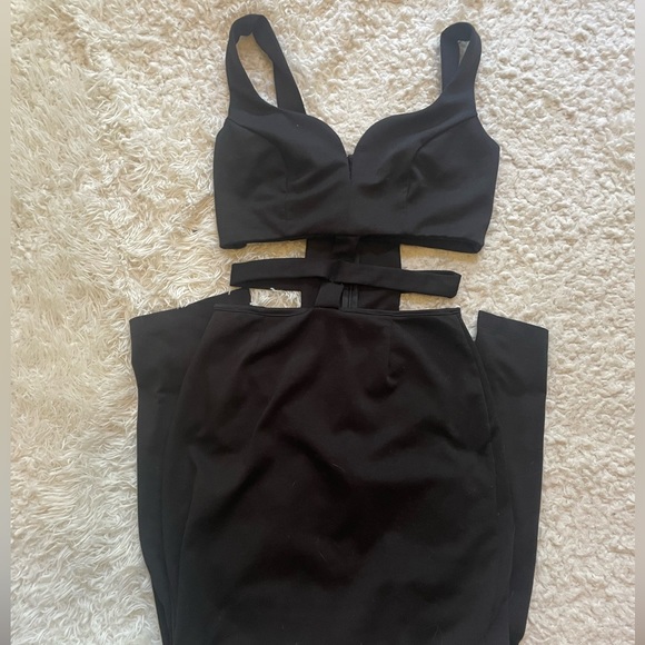 Nasty Gal Dresses & Skirts - Nasty Gal Cut Out Black Formal Dress